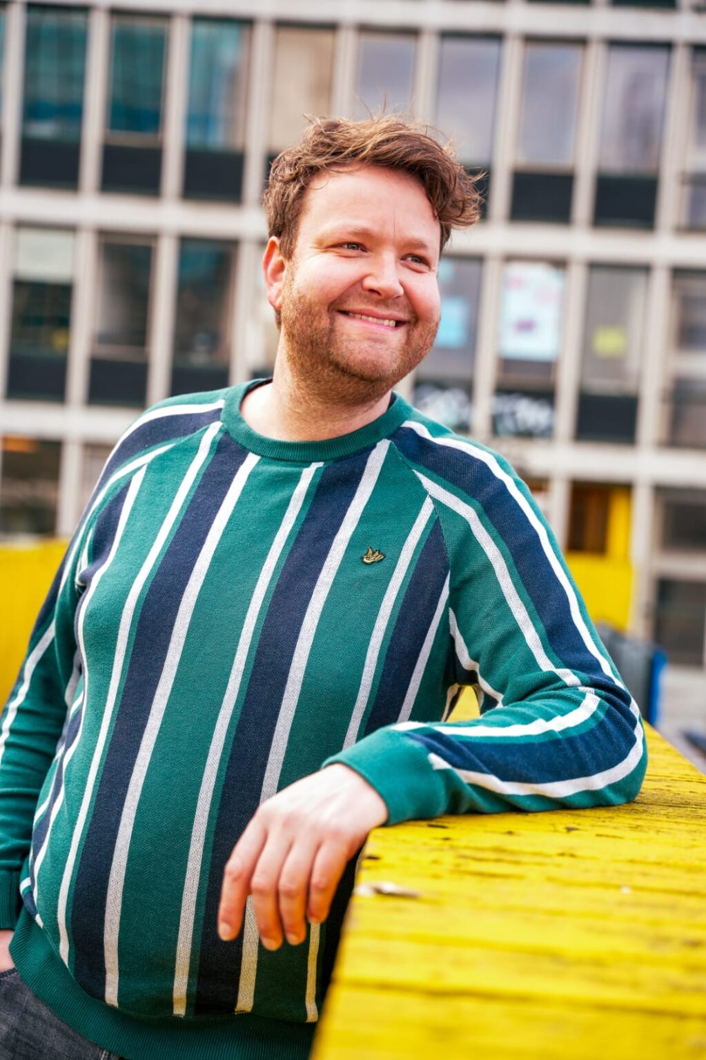 Portretfoto van Jelle Gulmans, zelfstandig dataconsultant